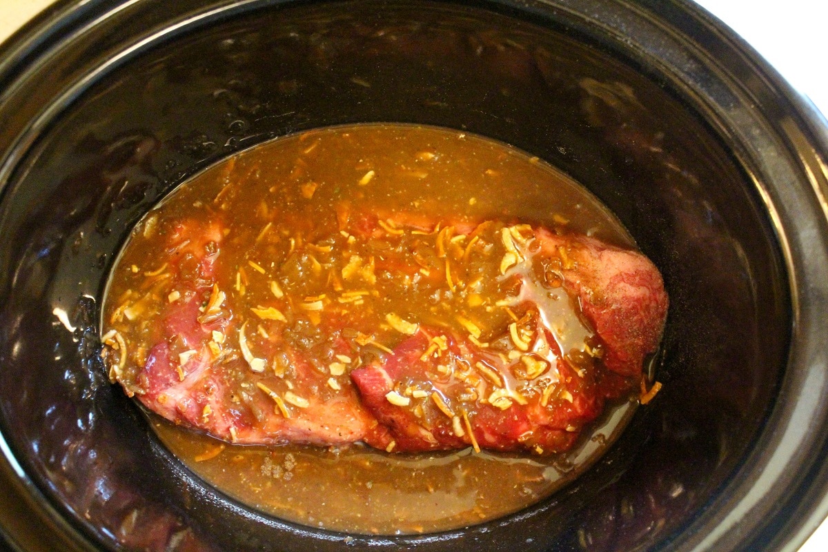 beef roast in slow cooker