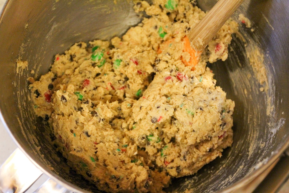christmas monster cookie ingredients