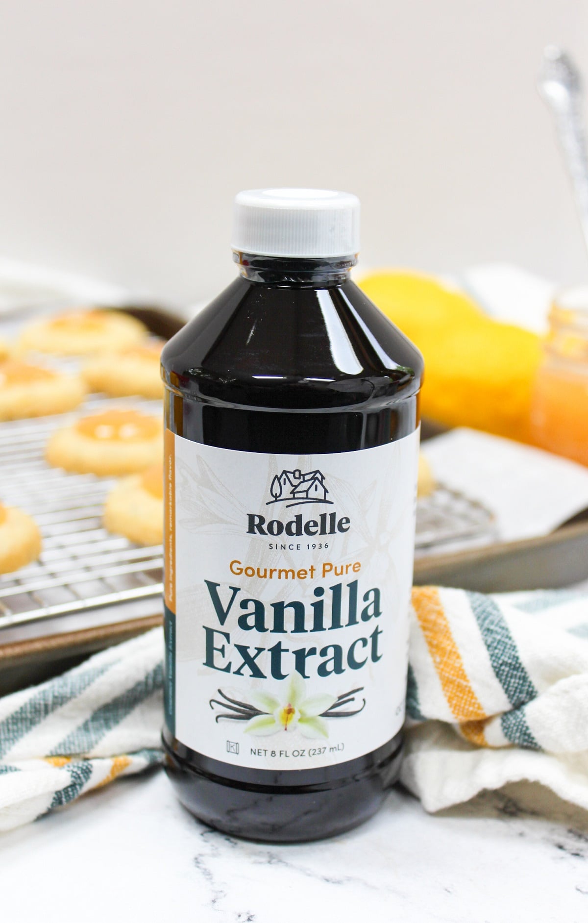 bottle of vanilla extract