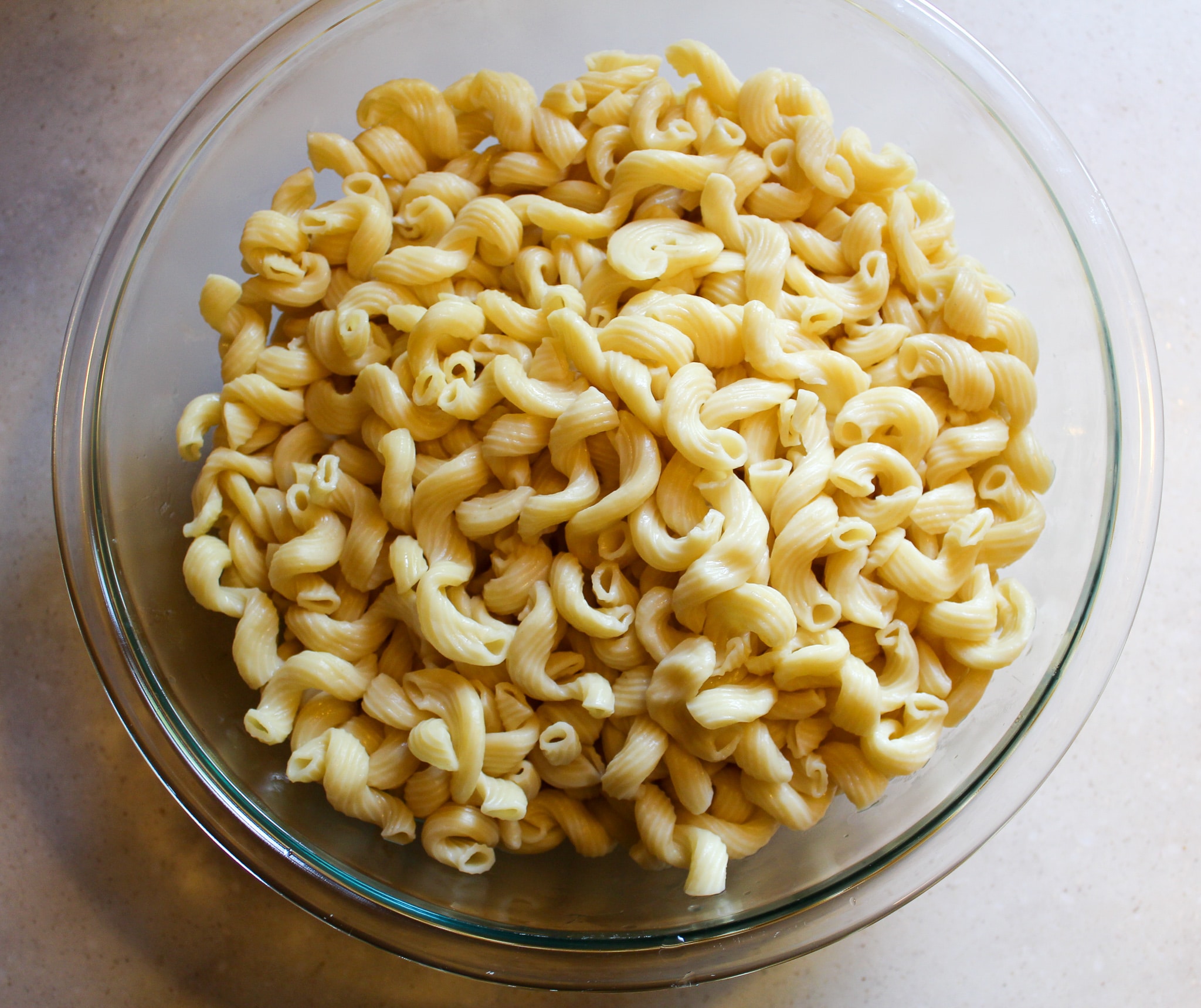 bowl of plain noodles