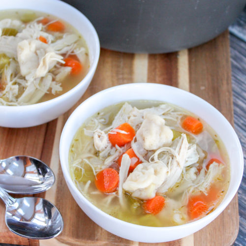 Homemade Chicken Dumpling Soup (Delicious and Easy)