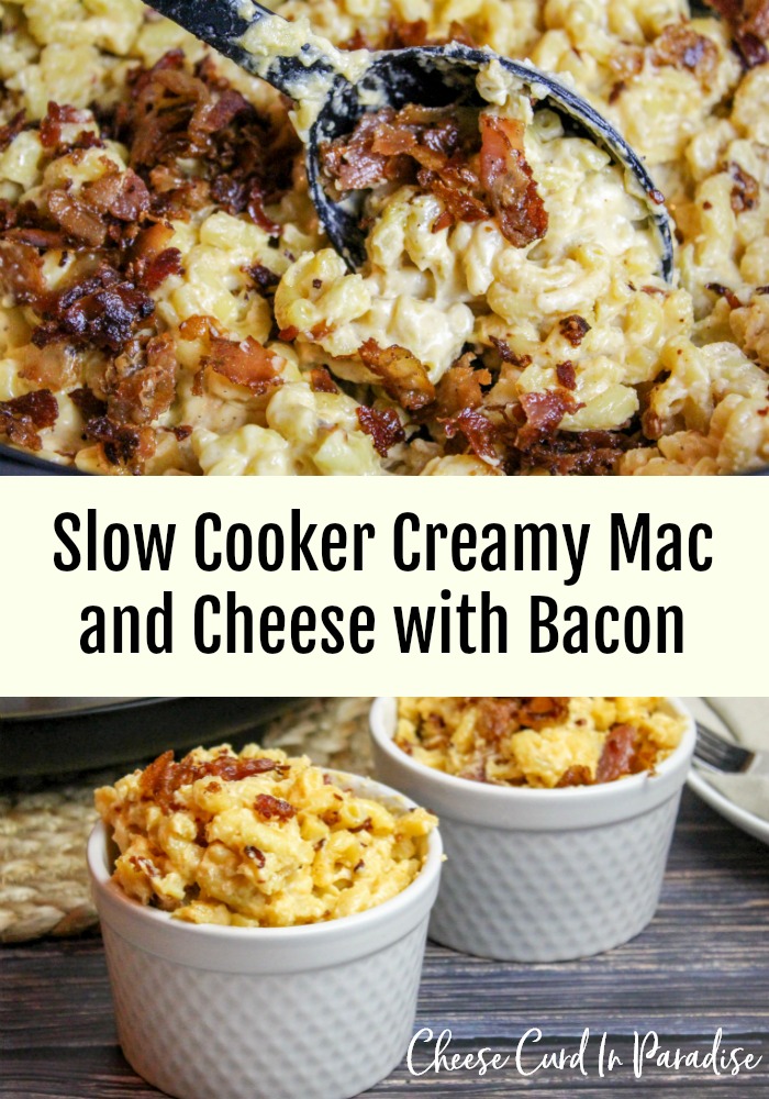 mac and cheese in a slow cooker