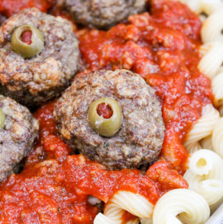meatballs with pasta