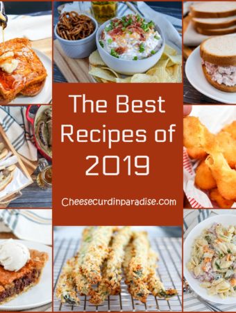 collage of the recipes chosen as best of 2019