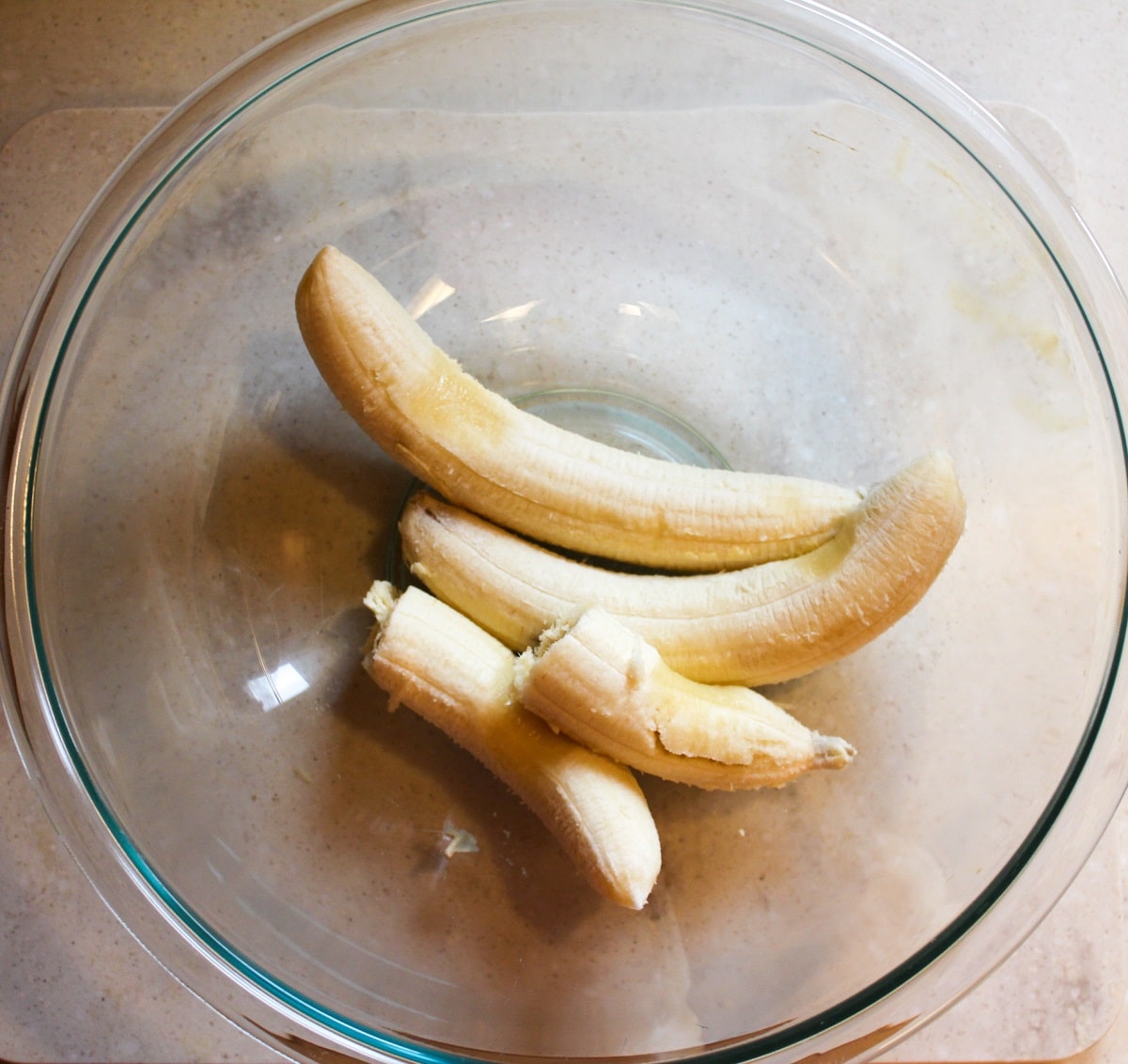 banana bread baked oatmeal preparation photo