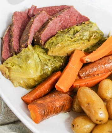 Slow Cooker Corned Beef And Cabbage (st. Patrick's Day Tradition)