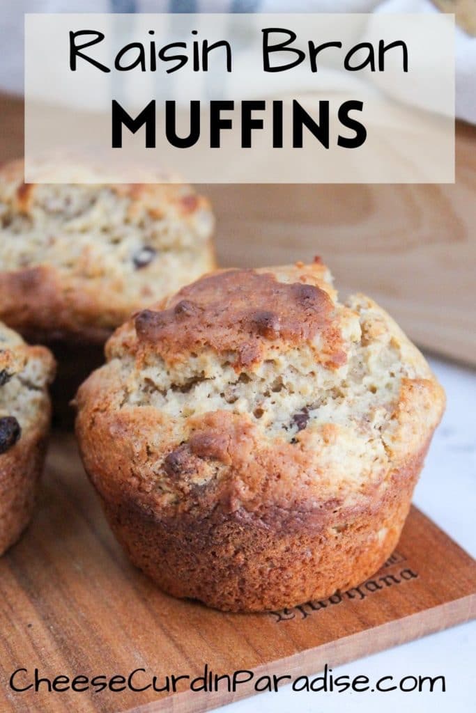 side photo of a muffin